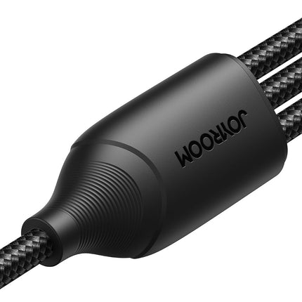 SA33-1T3 Starry Series 3.5A 3-in-1 Data Cable (USB-A to Lightning+Type-C+Micro) 1.2m  with led indicator
