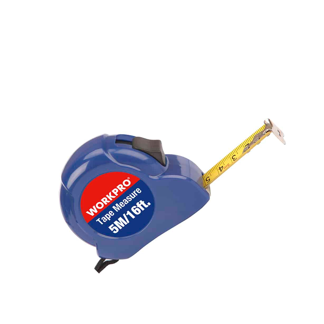 متر قياس WORKPRO 5M (16FT) مطلي بالكروم متر قياس WORKPRO 5M (16FT) مطلي بالكروم