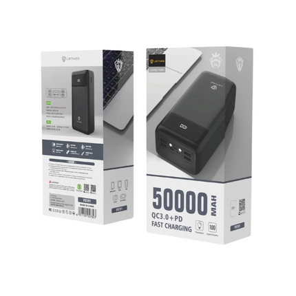 باور بانك لينيس PX591 بسعة 50000 مللي أمبير