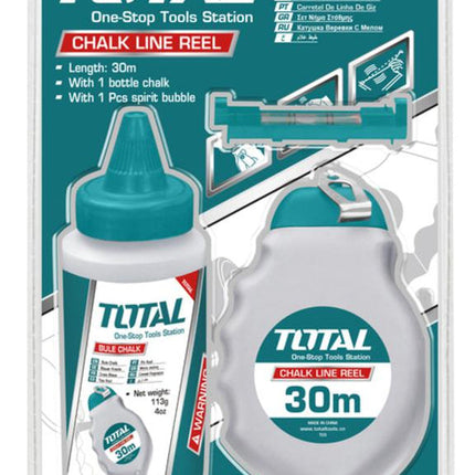 TOTAL Chalk Line Reel Set 30m
