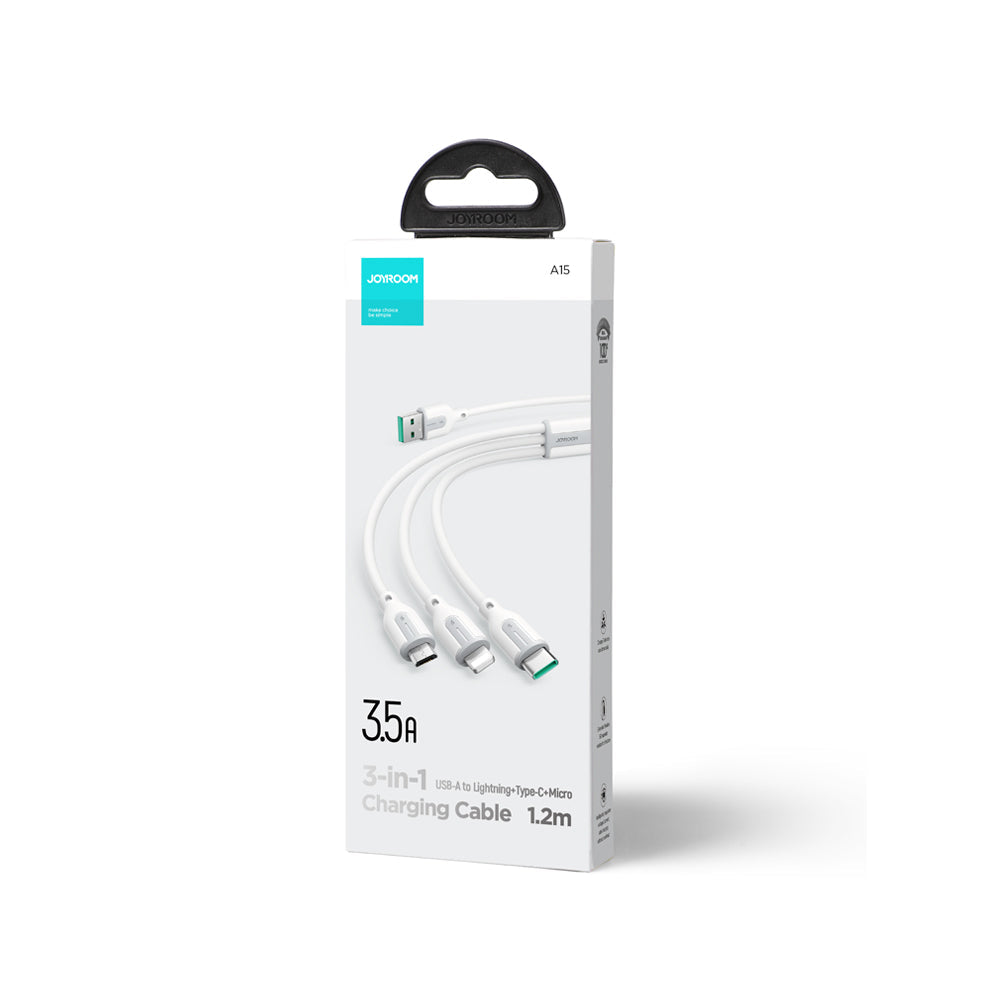 3-in-1 Charging Cable | 1.2m 3-in-1 Charging Cable | 1.2m