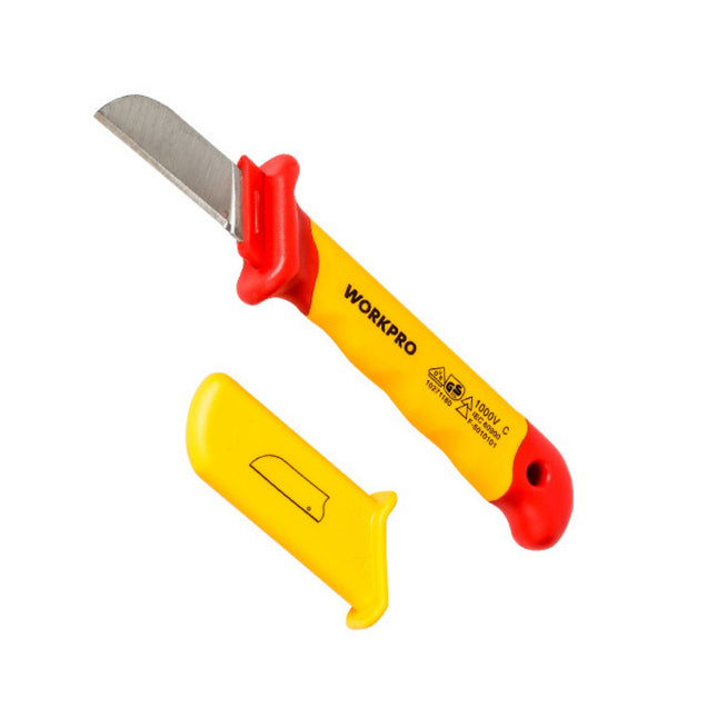 WORKPRO Insulated Cable Knife (Long Hook) 50x180mm