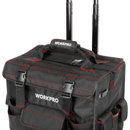 WORKPRO 450mm (18") Heavy Duty Rolling Tool Bag