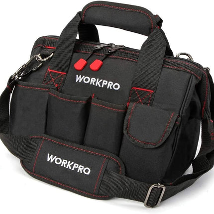 WORKPRO 20" Close Top Wide Mouth Storage Bag with Waterproof Rubber Base
