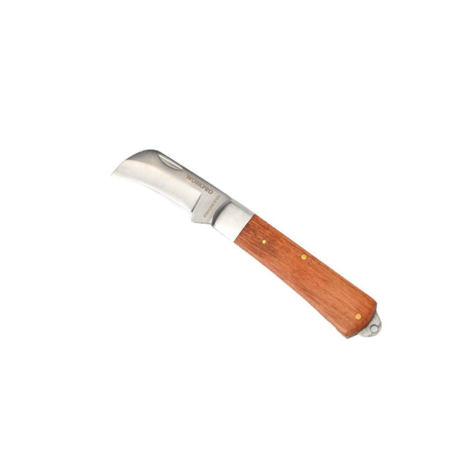 WORKPRO Electrician Knife with Curved Blade | WP294002