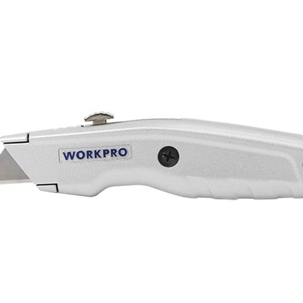 WORKPRO Aluminum Retractable Utility Knife | WP213006