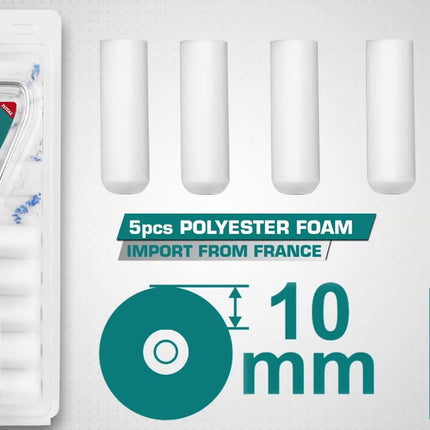 TOTAL Cylinder Brush 12‑in‑1 Set