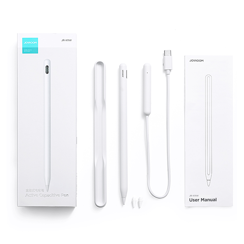 قلم JR-X11W النشط - شحن لاسلكي لأجهزة iPad قلم JR-X11W النشط - شحن لاسلكي لأجهزة iPad