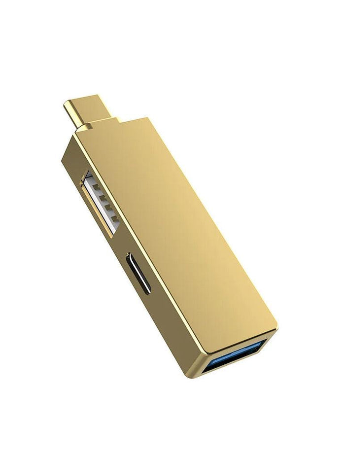 موزع WIWU Alpha T02 Pro 3 في 1 من النوع C موزع WIWU Alpha T02 Pro 3 في 1 من النوع C