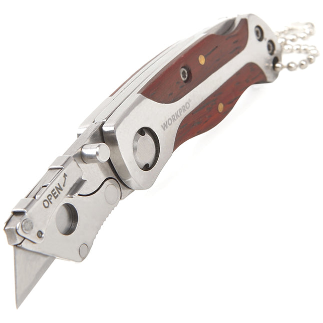 WORKPRO Mini Quick-Change Folding Utility Knife | W011012WE