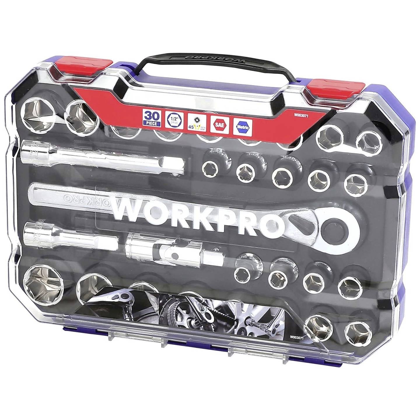 WORKPRO 30PC 1/2 WORKPRO 30PC 1/2