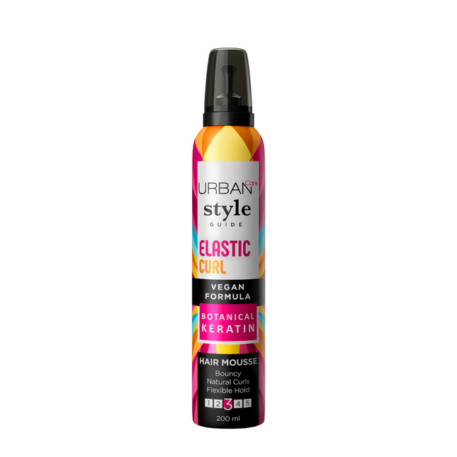 Urban Care Elastic Curl Hair Mousse 200ml