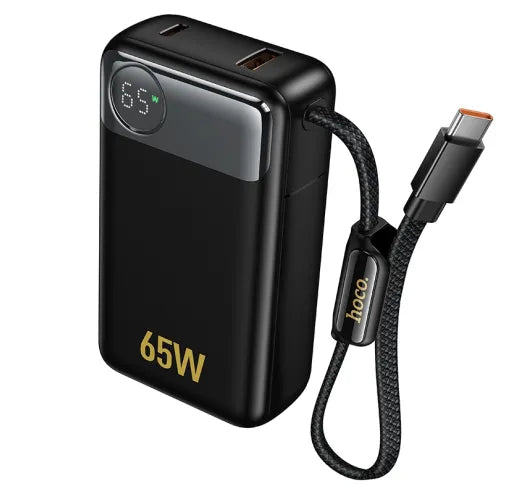 HOCO Q53 Skillful 65W Power Bank 12000mAh Black