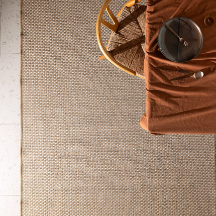 Candide Beige & Ecru Modern Area Rug for Living Room