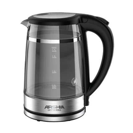 3068ArshiaGlass Kettle 1.7 Litre From Arshia Double Layered