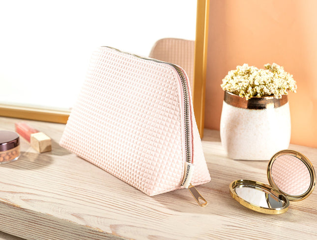 Madame Coco Charisse Powder Makeup Bag Cosmetic Pouch