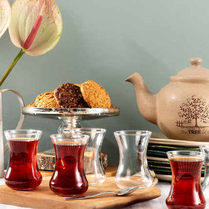 Madame Coco Victorine 6-Piece Tea Glass Set 108ml