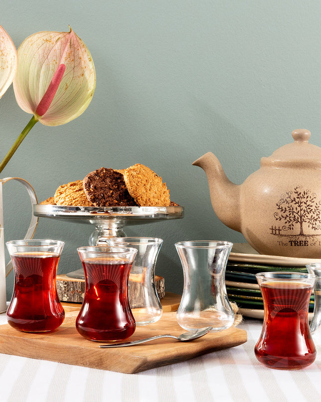 Madame Coco Victorine 6-Piece Tea Glass Set 108ml