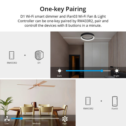 RM433R2 SONOFF RM433R2 Remote Controller