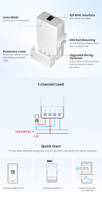 THR316 SONOFF TH Origin Smart Temperature and Humidity Monitoring Switch