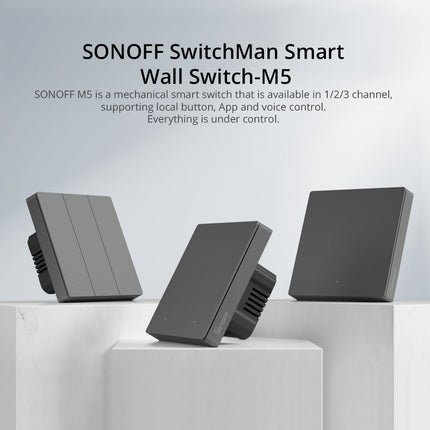 M5-3C-86 SONOFF SwitchMan Smart Wall Switch M5