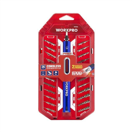 26PC 3.7V Li-ion USB Rechargeable Precision Screwdriver Kit