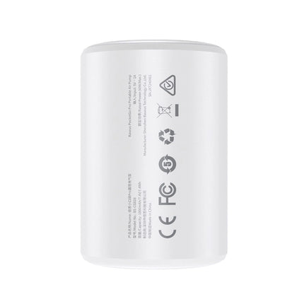مضخة باسوس بوكيت جو برو (Baseus PocketGo Pro) المحمولة - شحن وتفريغ الهواء - كشاف LED مدمج - للسفر والتخييم - منفذ شحن USB-C