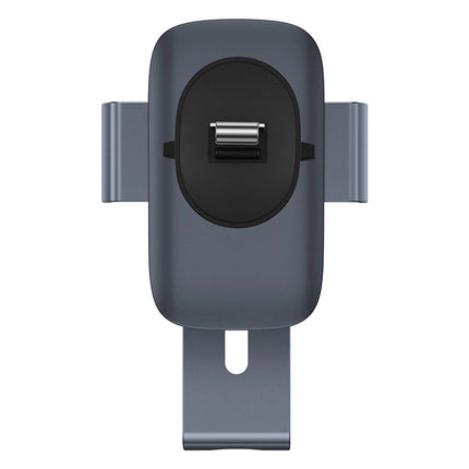 Baseus Metal Age II Gravity Car Phone Holder - Universal Air Vent Mount - One-Handed Operation - Aluminum Alloy Construction - Secure Mechanical Grip - Anti-Slip Silicone Padding - Compatible with 4.7 to 6.7 Inch Smartphones