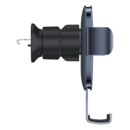 Baseus Metal Age II Gravity Car Phone Holder - Universal Air Vent Mount - One-Handed Operation - Aluminum Alloy Construction - Secure Mechanical Grip - Anti-Slip Silicone Padding - Compatible with 4.7 to 6.7 Inch Smartphones