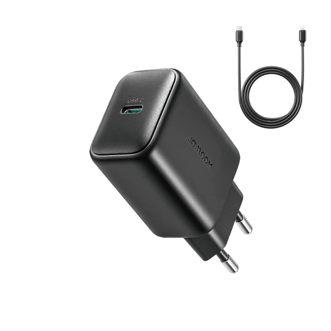 JR-TCF23 25W Charger +C to C Cable 1m-Black