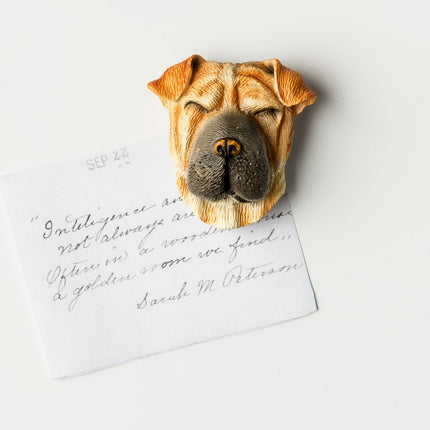 Dog-Themed Colorful Patterned Fridge Magnet