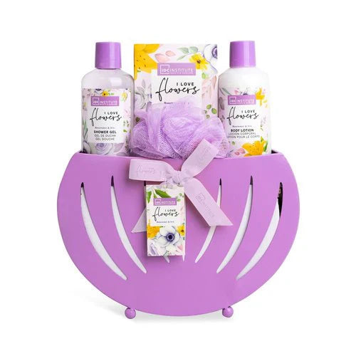 IDC Institute Bath & Body Gift Set - 4-Piece Care Kit