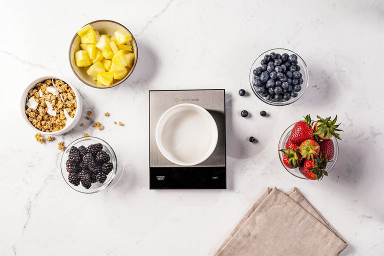 ميزان مطبخ NUTRICOOK الرقمي | وزن 5 كغم | خاصية التصفير - فضي ميزان مطبخ NUTRICOOK الرقمي | وزن 5 كغم | خاصية التصفير - فضي
