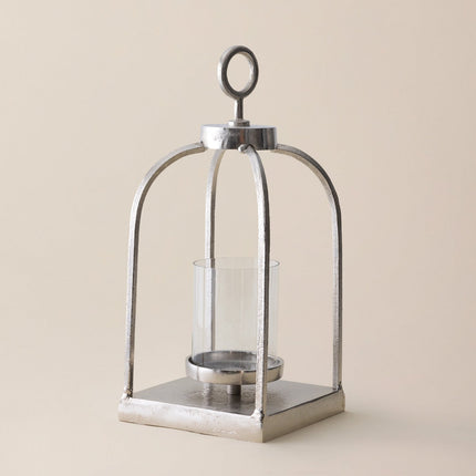 Alette Aluminum Lantern - Modern Indoor Outdoor Design