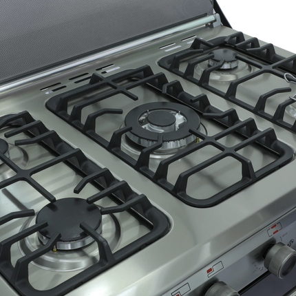 10.23.40.0007NaraNara Gas Cooker 90cm Full Safety Plus Fan Stainless Steel