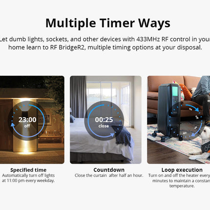 RFBRIDGE R2 SONOFF RF BridgeR2 433 Smart Hub