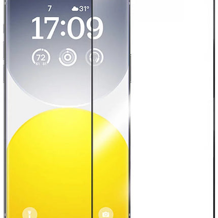 Baseus Sapphire Series Tempered Glass Screen Protector for iPhone 15, 15 Pro, and 15 Plus - 0.3mm Ultra-Thin - 9H Hardness Sapphire Coating - Full Coverage Shatter-Proof Design - Includes Precision Installation Kit