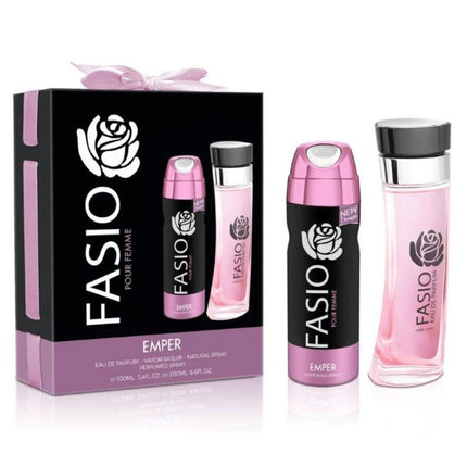 Fasio Gift Set Eau de Parfum 100ml + Deodorant 200ml