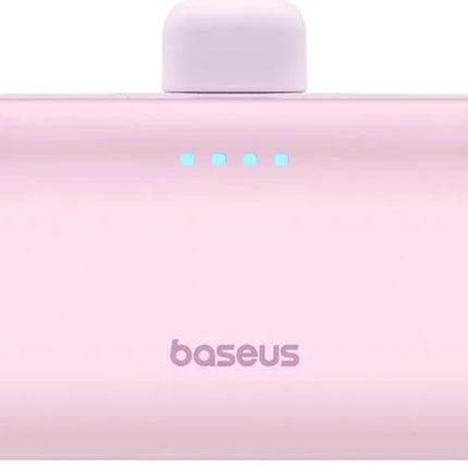Baseus Compact Series Portable Power Bank - 5,000mAh Capacity - 20W Power Delivery (PD) - Built-in Type-C Connector - Pocket-Sized Travel Design - Foldable Kickstand