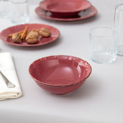 Bastien Carmen Red Bowl – Elegant Dining Tableware
