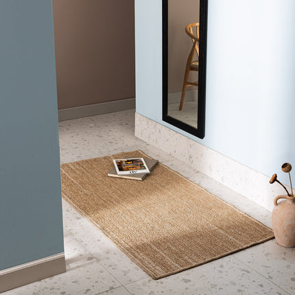 Melanee Beige Ecru Modern Patterned Area Rug