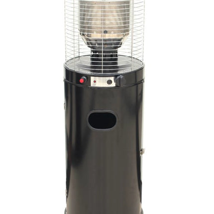 Nara Garden Gas Heater - 7kW Power - 1 Meter Height - Pyramidal Design - Flame Visibility - Advanced Safety Protection System - Portable Outdoor Heating