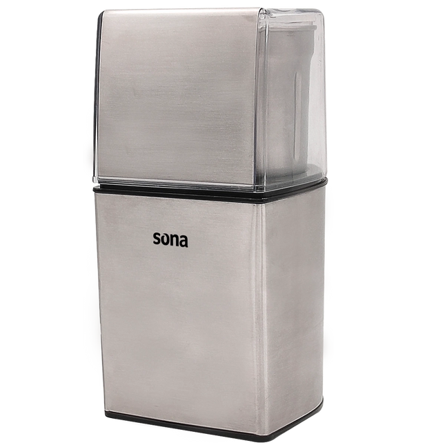 مطحنة قهوة سونا سعة 70 جرام بقوة 200 واط