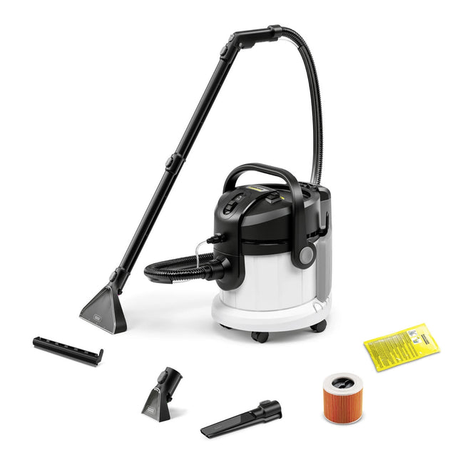 Kärcher SE 4001 Spray Extraction Cleaner - 1000W - 3-in-1 Deep Cleaning (Wash, Vacuum & Dry) - 4L Clean/Dirty Water Tanks - Ideal for Carpets & Upholstery - Model 1.081-130.0
