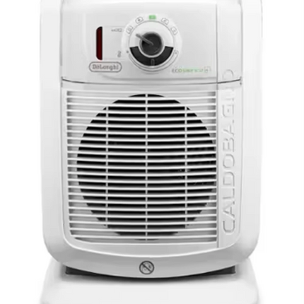 دفاية سيراميك (منفاد) "ديلونجي" (De'Longhi) - قوة 2400 واط - 3 مستويات طاقة - وضع التوفير الذكي (ECO) - لوحة تحكم رقمية - للغرف حتى 65 متر مكعب