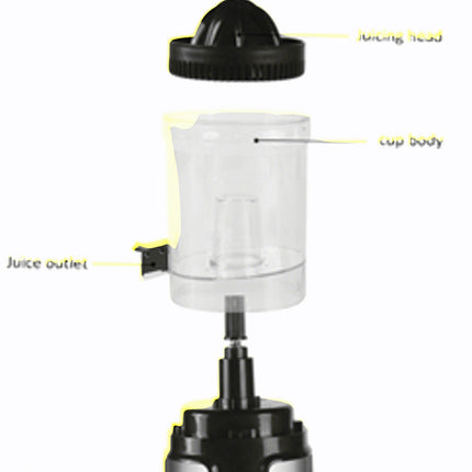 عصارة حمضيات سونا (Sona) - قوة 140 واط - سعة 0.35 لتر - هيكل ستانلس ستيل - صنبور مانع للتنقيط - نظام تشغيل بالضغط