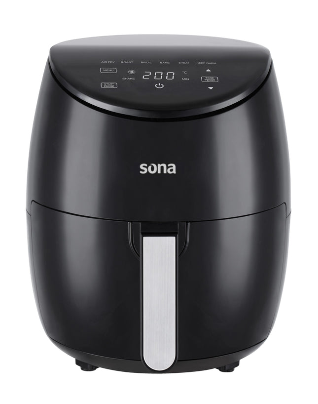 Sona 5.2L Digital Air Fryer with LED Touch Screen