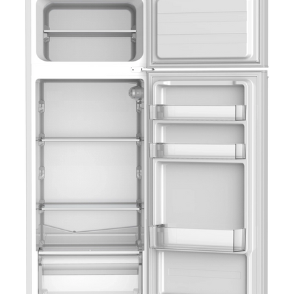 Skyworth 210L Manual Defrost Refrigerator Inox Finish