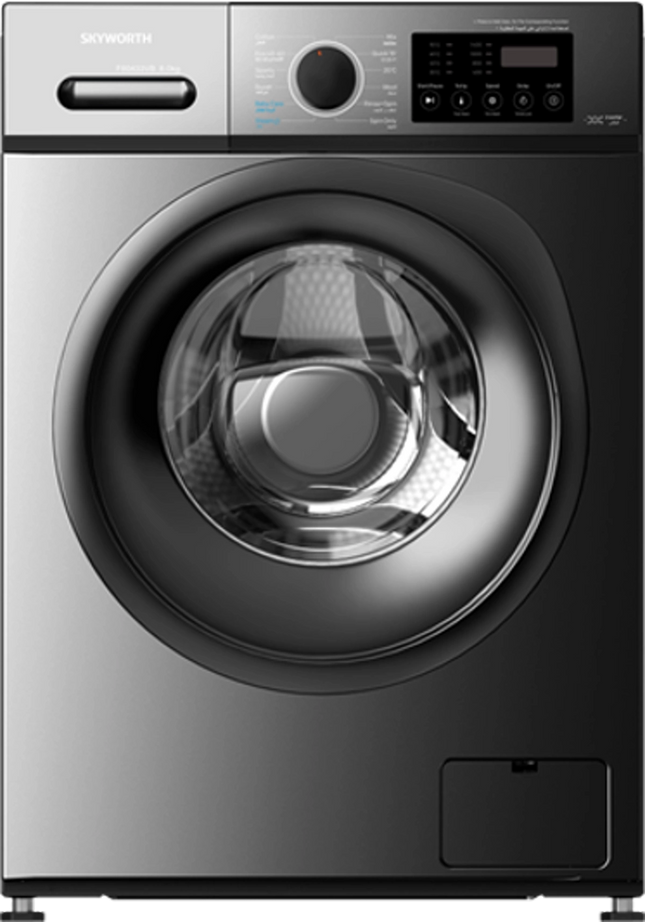 Skyworth 7kg Front Load Inverter Washing Machine Gray
