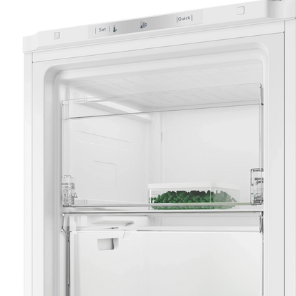 Beko 168L No Frost Upright Freezer - Silver A+